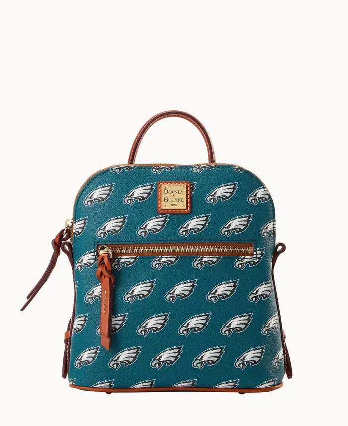 Dooney and Bourke Backpacks NFL Eagles Small Backpack Eagles 8211 WomenMen