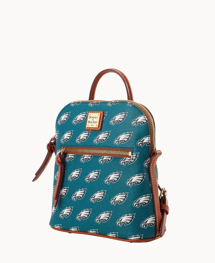 Dooney and Bourke Backpacks NFL Eagles Small Backpack Eagles 8211 WomenMen