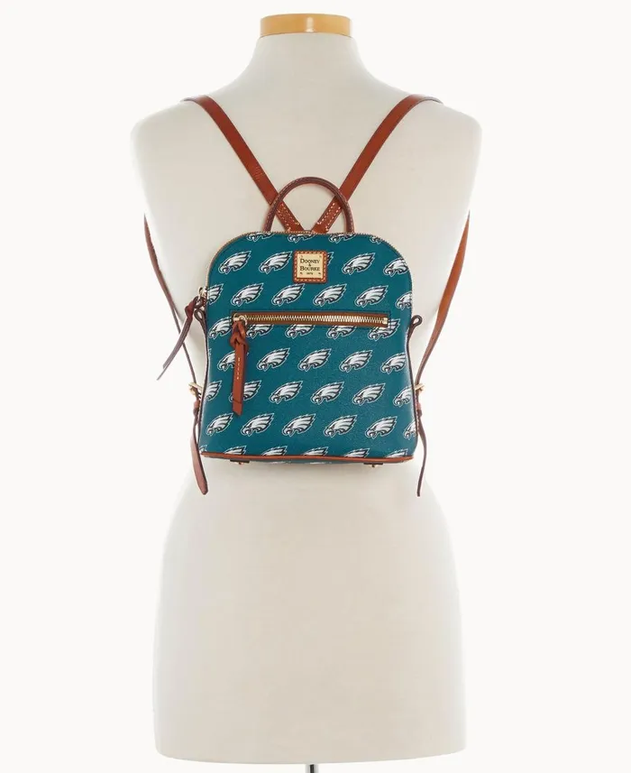 Dooney and Bourke Backpacks NFL Eagles Small Backpack Eagles 8211 WomenMen