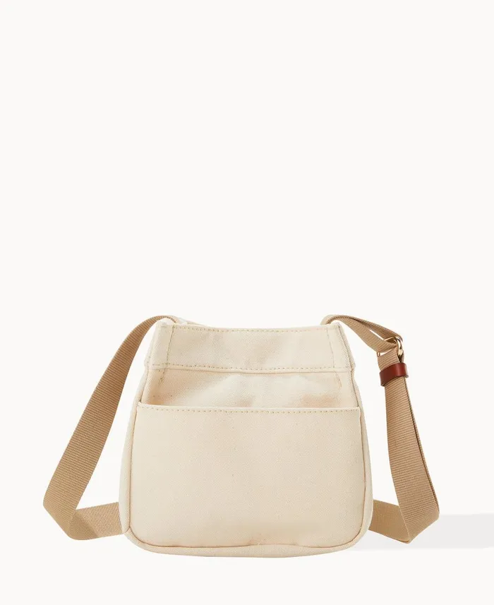 Dooney and Bourke Crossbodies Canvas Crossbody 20 Natural 8211 WomenMen
