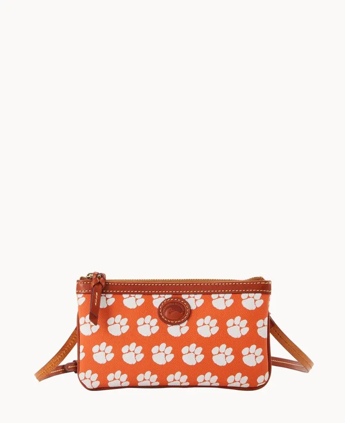 Dooney and Bourke Crossbodies Collegiate Clemson University Large Slim Crossbody Clemson 8211 WomenMen Dooney and Bourke Crossbodies Collegiate Clemson University Large Slim Crossbody Clemson 8211 WomenMen