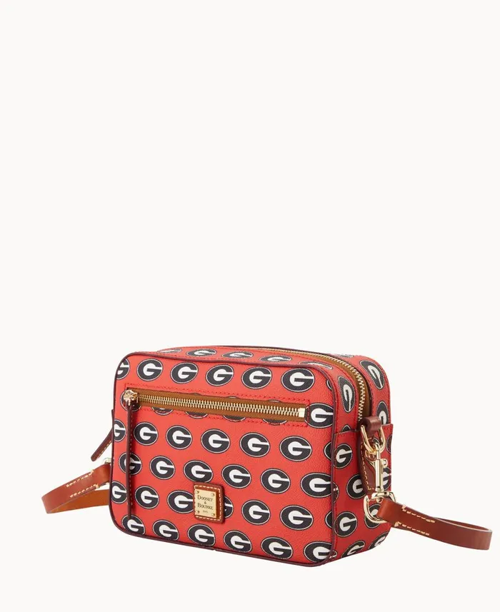 Dooney and Bourke Crossbodies Collegiate University Of Georgia Camera Zip Crossbody U Of Georgia 8211 WomenMen