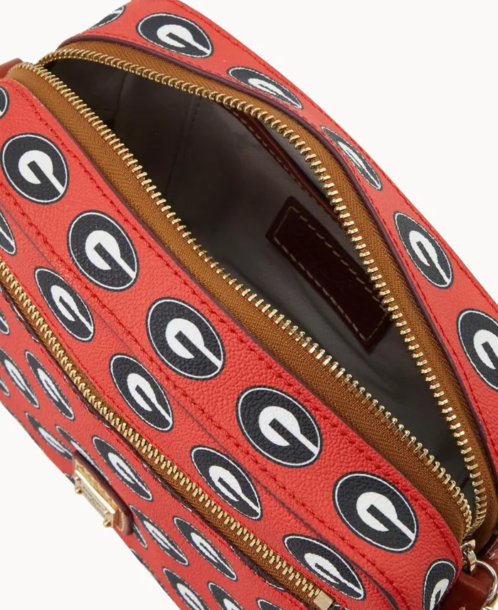 Dooney and Bourke Crossbodies Collegiate University Of Georgia Camera Zip Crossbody U Of Georgia 8211 WomenMen