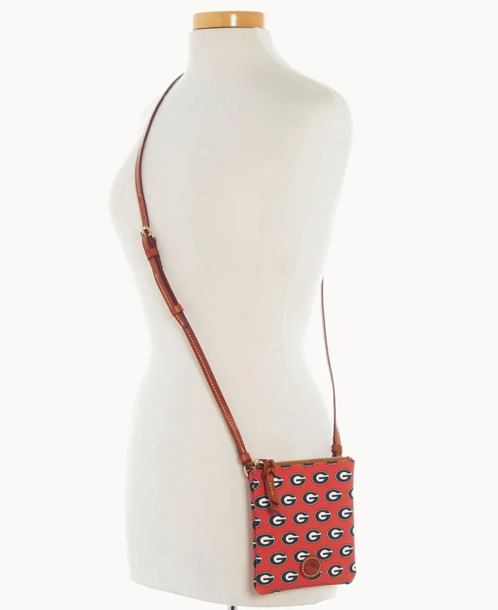 Dooney and Bourke Crossbodies Collegiate University Of Georgia Small North South Top Zip Crossbody University Of Georgi 8211 WomenMen Dooney and Bourke Crossbodies Collegiate University Of Georgia Small North South Top Zip Crossbody University Of Georgi 8211 WomenMen
