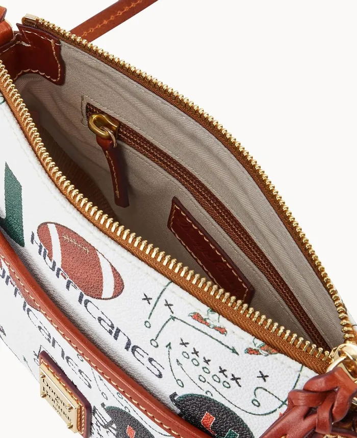 Dooney and Bourke Crossbodies Collegiate University Of Miami Ginger Crossbody U Of Miami 8211 WomenMen Dooney and Bourke Crossbodies Collegiate University Of Miami Ginger Crossbody U Of Miami 8211 WomenMen