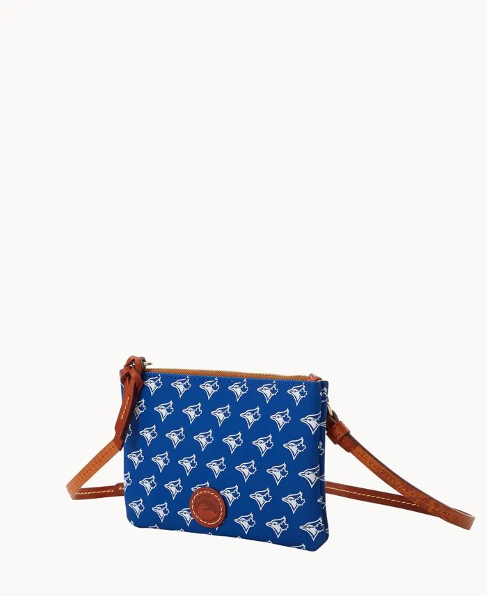 Dooney and Bourke Crossbodies MLB Blue Jays Top Zip Crossbody Blue Jays 8211 WomenMen Dooney and Bourke Crossbodies MLB Blue Jays Top Zip Crossbody Blue Jays 8211 WomenMen