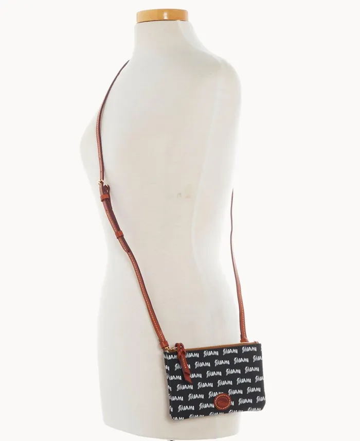 Dooney and Bourke Crossbodies MLB Marlins Top Zip Crossbody Marlins 8211 WomenMen Dooney and Bourke Crossbodies MLB Marlins Top Zip Crossbody Marlins 8211 WomenMen