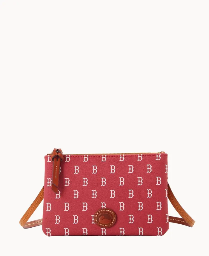 Dooney and Bourke Crossbodies MLB Red Sox Top Zip Crossbody Red Sox 8211 WomenMen