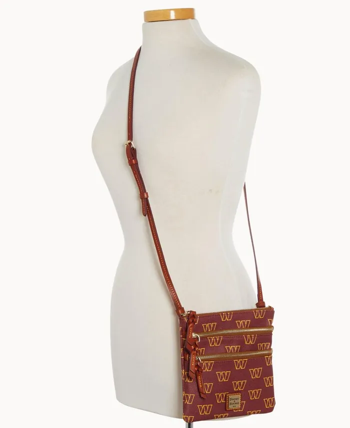 Dooney and Bourke Crossbodies NFL Commanders N S Triple Zip Crossbody Commanders 8211 WomenMen Dooney and Bourke Crossbodies NFL Commanders N S Triple Zip Crossbody Commanders 8211 WomenMen