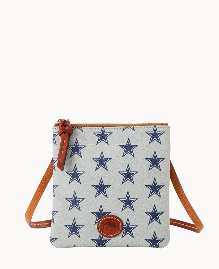 Dooney and Bourke Crossbodies NFL Cowboys Small North South Top Zip Crossbody Cowboys 8211 WomenMen Dooney and Bourke Crossbodies NFL Cowboys Small North South Top Zip Crossbody Cowboys 8211 WomenMen
