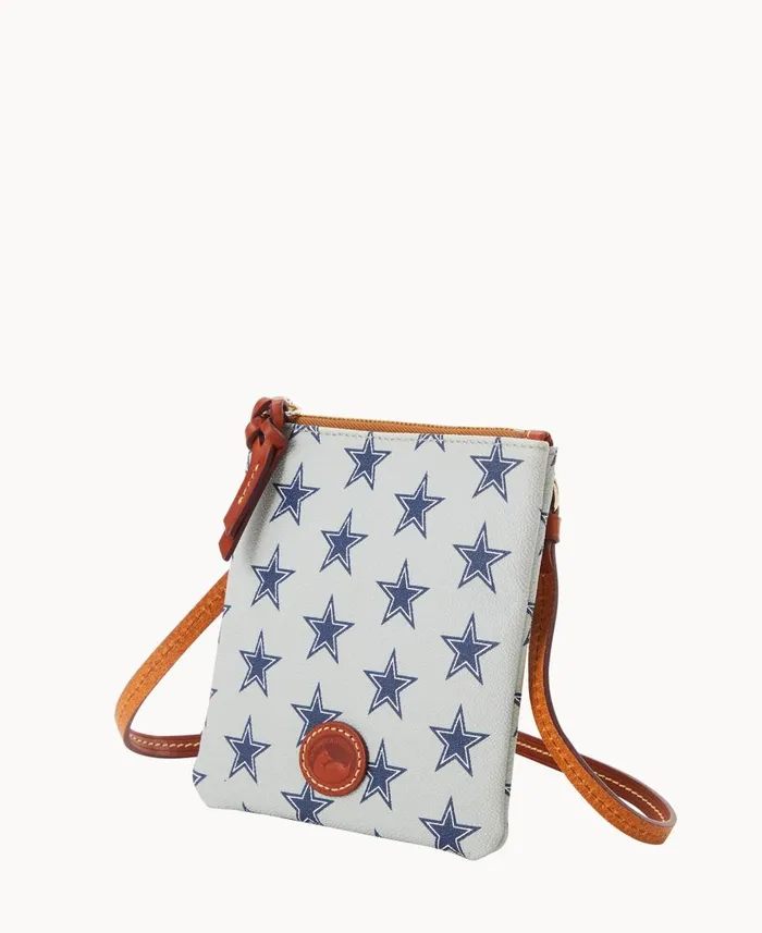 Dooney and Bourke Crossbodies NFL Cowboys Small North South Top Zip Crossbody Cowboys 8211 WomenMen Dooney and Bourke Crossbodies NFL Cowboys Small North South Top Zip Crossbody Cowboys 8211 WomenMen