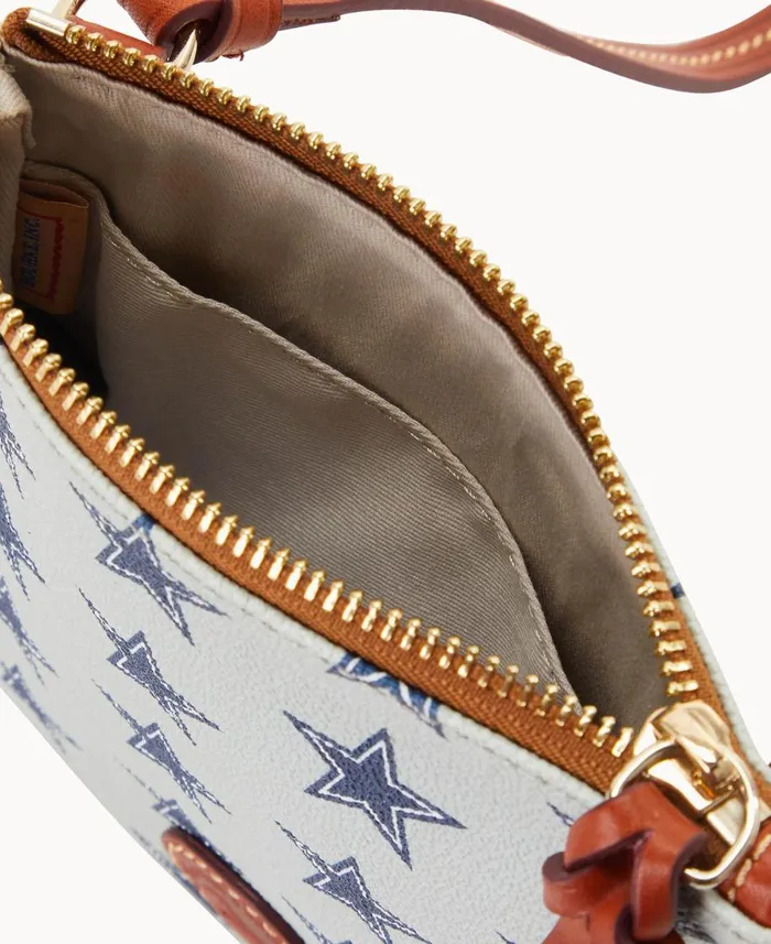 Dooney and Bourke Crossbodies NFL Cowboys Small North South Top Zip Crossbody Cowboys 8211 WomenMen Dooney and Bourke Crossbodies NFL Cowboys Small North South Top Zip Crossbody Cowboys 8211 WomenMen
