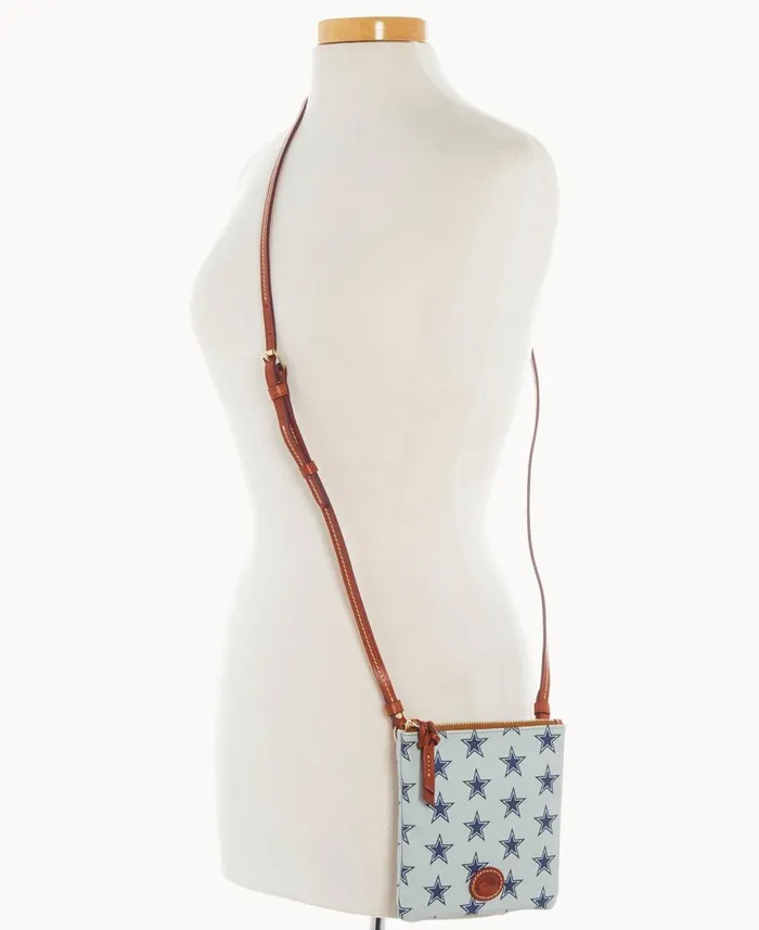 Dooney and Bourke Crossbodies NFL Cowboys Small North South Top Zip Crossbody Cowboys 8211 WomenMen Dooney and Bourke Crossbodies NFL Cowboys Small North South Top Zip Crossbody Cowboys 8211 WomenMen