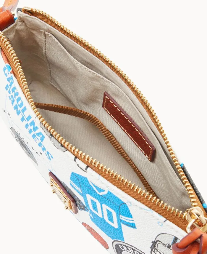 Dooney and Bourke Crossbodies NFL Panthers Lexi Crossbody Sm Coin Case Panthers 8211 WomenMen Dooney and Bourke Crossbodies NFL Panthers Lexi Crossbody Sm Coin Case Panthers 8211 WomenMen