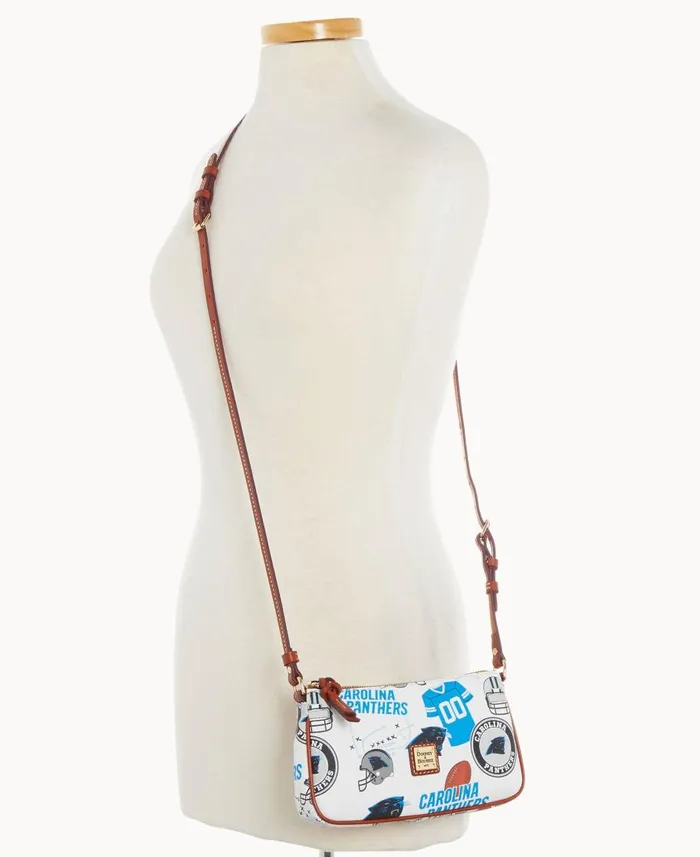 Dooney and Bourke Crossbodies NFL Panthers Lexi Crossbody Sm Coin Case Panthers 8211 WomenMen Dooney and Bourke Crossbodies NFL Panthers Lexi Crossbody Sm Coin Case Panthers 8211 WomenMen