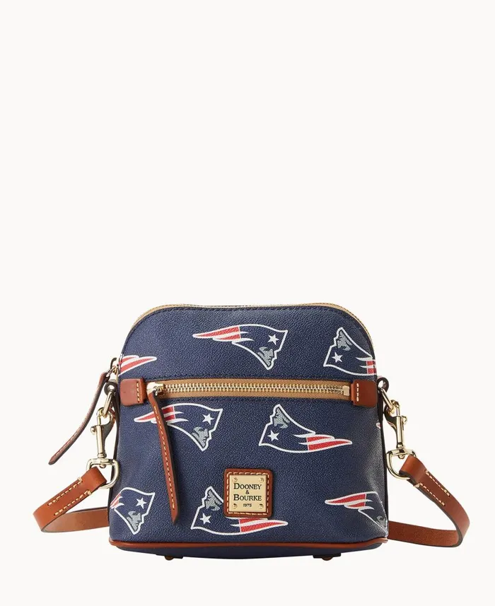 Dooney and Bourke Crossbodies NFL Patriots Domed Crossbody Patriots 8211 WomenMen