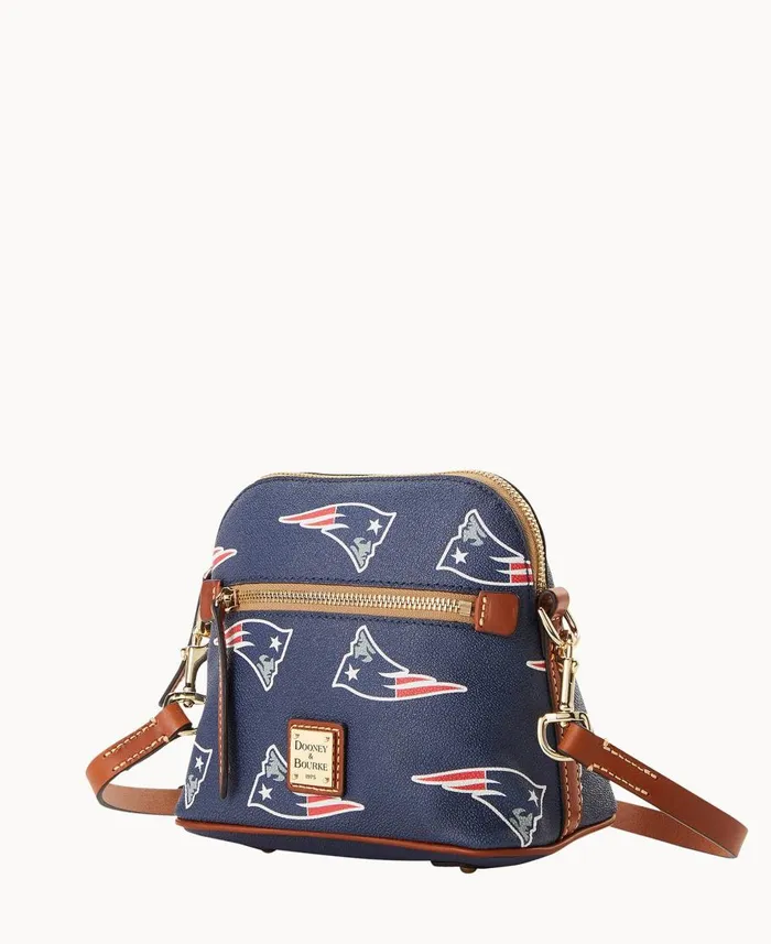 Dooney and Bourke Crossbodies NFL Patriots Domed Crossbody Patriots 8211 WomenMen Dooney and Bourke Crossbodies NFL Patriots Domed Crossbody Patriots 8211 WomenMen