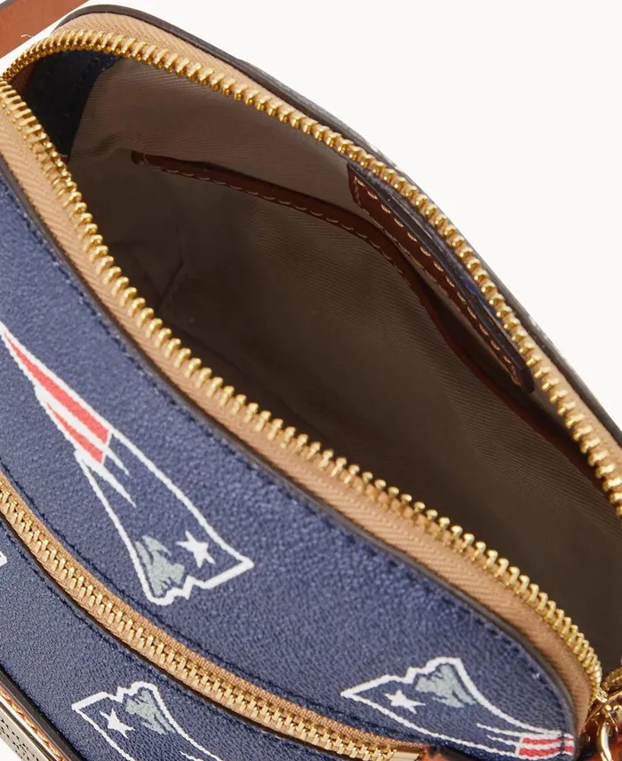 Dooney and Bourke Crossbodies NFL Patriots Domed Crossbody Patriots 8211 WomenMen Dooney and Bourke Crossbodies NFL Patriots Domed Crossbody Patriots 8211 WomenMen