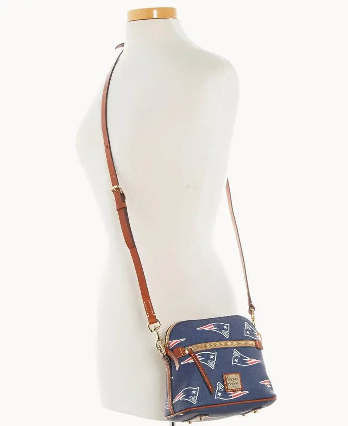 Dooney and Bourke Crossbodies NFL Patriots Domed Crossbody Patriots 8211 WomenMen Dooney and Bourke Crossbodies NFL Patriots Domed Crossbody Patriots 8211 WomenMen