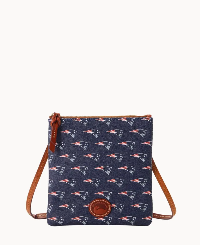 Dooney and Bourke Crossbodies NFL Patriots North South Top Zip Crossbody Patriots 8211 WomenMen Dooney and Bourke Crossbodies NFL Patriots North South Top Zip Crossbody Patriots 8211 WomenMen