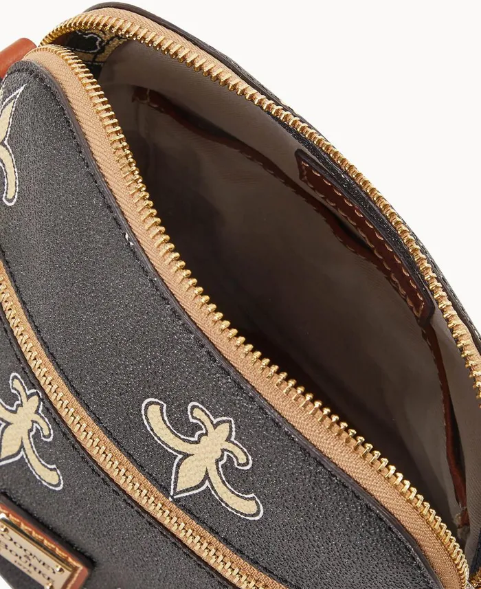 Dooney and Bourke Crossbodies NFL Saints Domed Crossbody Saints 8211 WomenMen Dooney and Bourke Crossbodies NFL Saints Domed Crossbody Saints 8211 WomenMen