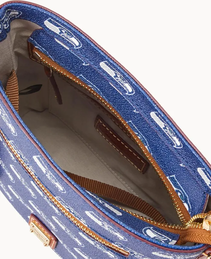 Dooney and Bourke Crossbodies NFL Seahawks Small Zip Crossbody Seahawks 8211 WomenMen
