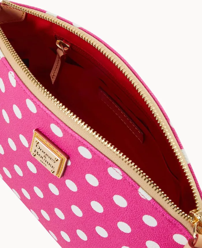 Dooney and Bourke Crossbodies Polka Dot Robin Crossbody Fuchsia 8211 WomenMen Dooney and Bourke Crossbodies Polka Dot Robin Crossbody Fuchsia 8211 WomenMen