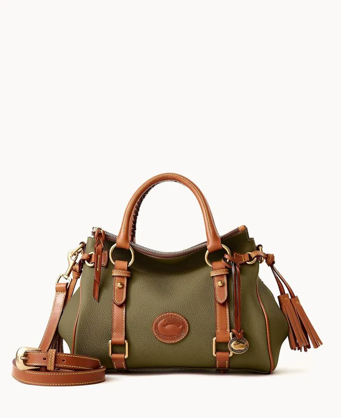 Dooney and Bourke Satchels All Weather Leather 30 Satchel 30 Green 8211 WomenMen Dooney and Bourke Satchels All Weather Leather 30 Satchel 30 Green 8211 WomenMen