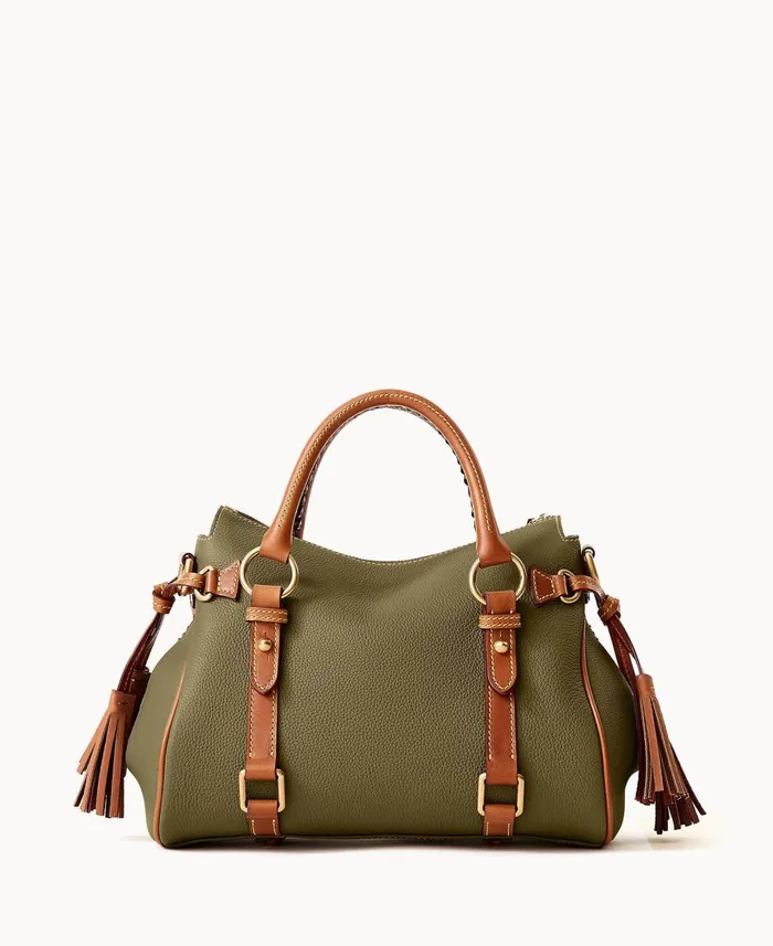 Dooney and Bourke Satchels All Weather Leather 30 Satchel 30 Green 8211 WomenMen Dooney and Bourke Satchels All Weather Leather 30 Satchel 30 Green 8211 WomenMen