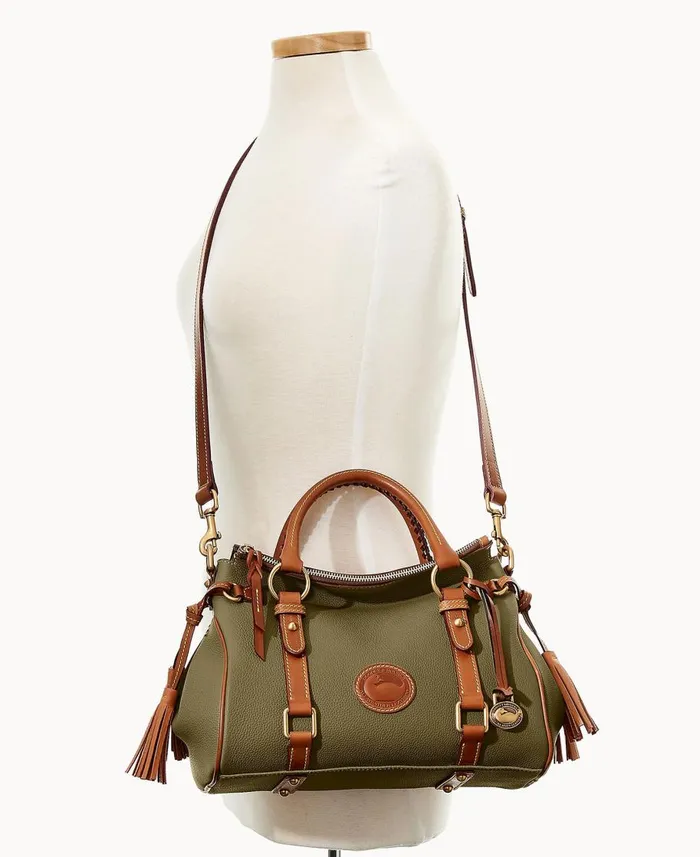 Dooney and Bourke Satchels All Weather Leather 30 Satchel 30 Green 8211 WomenMen Dooney and Bourke Satchels All Weather Leather 30 Satchel 30 Green 8211 WomenMen