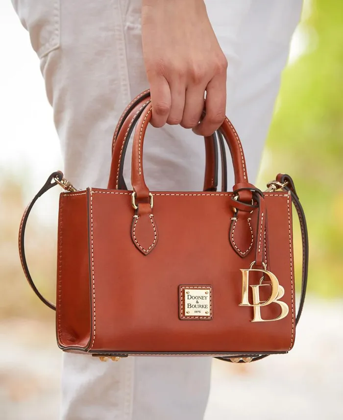 Dooney and Bourke Satchels Belmar Janine 20 Tan 8211 WomenMen
