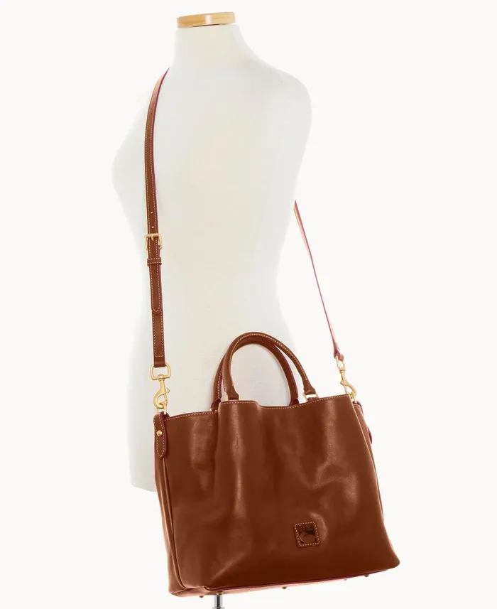 Dooney and Bourke Satchels Florentine Large Barlow Chestnut 8211 WomenMen