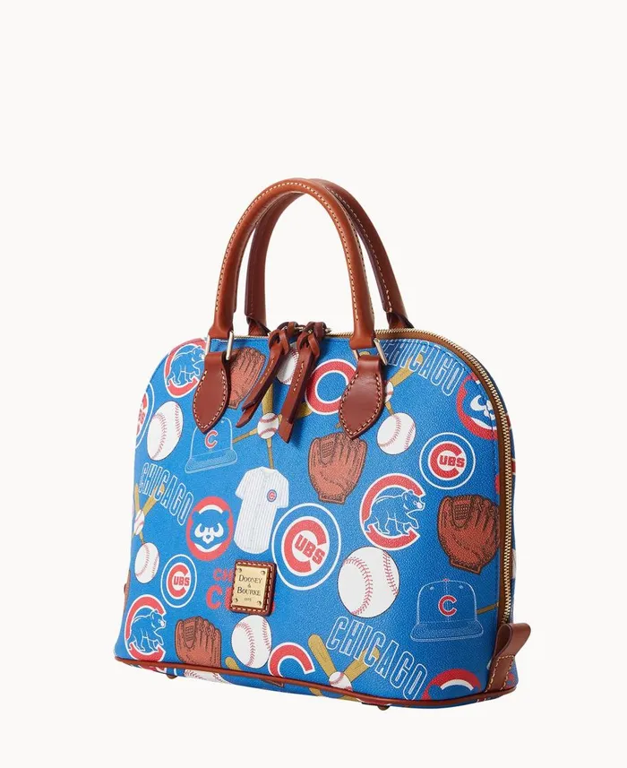 Dooney and Bourke Satchels MLB Cubs Zip Zip Satchel Cubs 8211 WomenMen