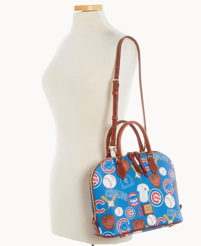 Dooney and Bourke Satchels MLB Cubs Zip Zip Satchel Cubs 8211 WomenMen