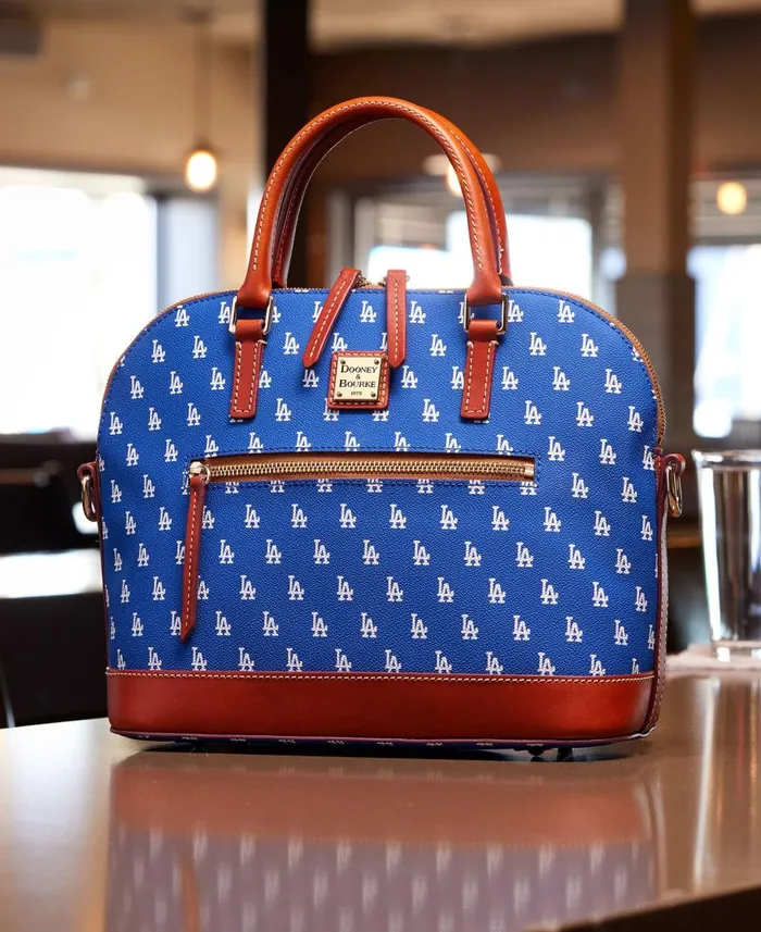 Dooney and Bourke Satchels MLB Dodgers Domed Zip Satchel Dodgers 8211 WomenMen Dooney and Bourke Satchels MLB Dodgers Domed Zip Satchel Dodgers 8211 WomenMen