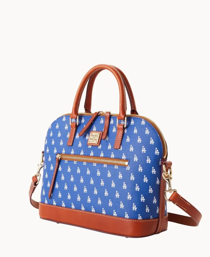 Dooney and Bourke Satchels MLB Dodgers Domed Zip Satchel Dodgers 8211 WomenMen Dooney and Bourke Satchels MLB Dodgers Domed Zip Satchel Dodgers 8211 WomenMen