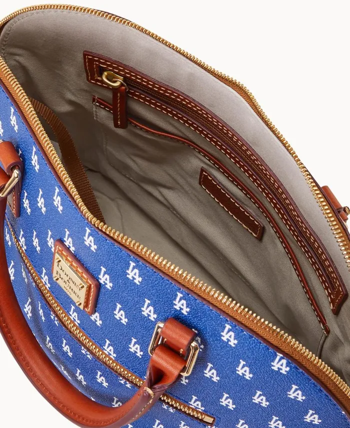 Dooney and Bourke Satchels MLB Dodgers Domed Zip Satchel Dodgers 8211 WomenMen Dooney and Bourke Satchels MLB Dodgers Domed Zip Satchel Dodgers 8211 WomenMen