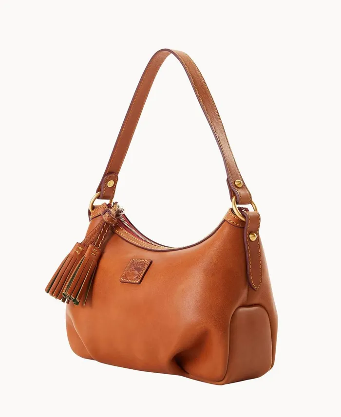 Dooney and Bourke Shoulder Bags Florentine Pouchette Natural 8211 WomenMen