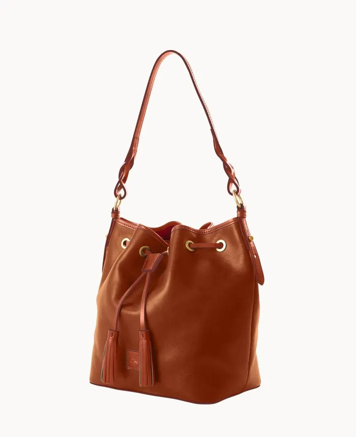 Dooney and Bourke Shoulder Bags Florentine Tasha Drawstring Natural Tan 8211 WomenMen Dooney and Bourke Shoulder Bags Florentine Tasha Drawstring Natural Tan 8211 WomenMen