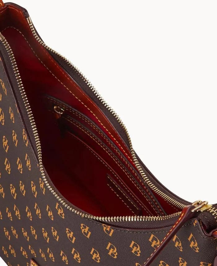 Dooney and Bourke Shoulder Bags Gretta Hobo Brown Tmoro 8211 WomenMen