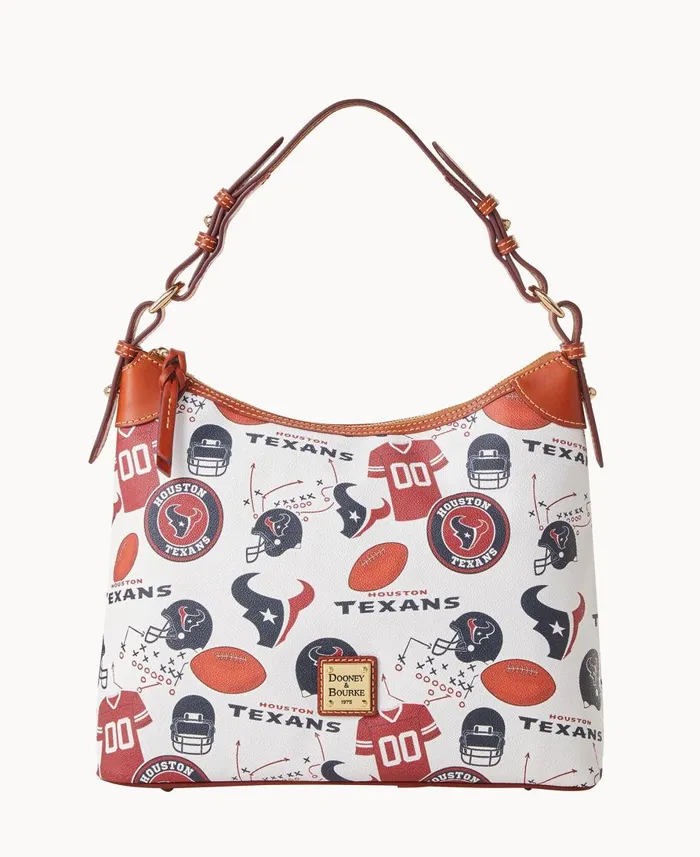 Dooney and Bourke Shoulder Bags NFL Texans Hobo Texans 8211 WomenMen