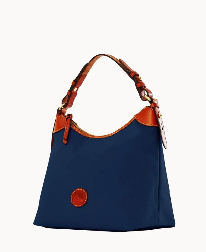Dooney and Bourke Shoulder Bags Nylon Large Erica Navy 8211 WomenMen