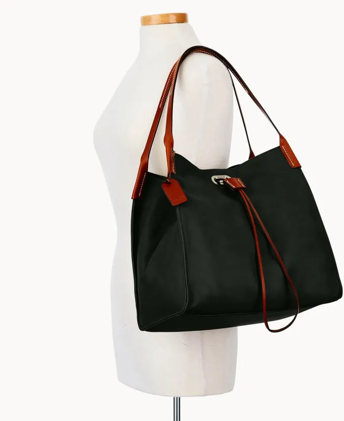 Dooney and Bourke Shoulder Bags Oncour Victoria Full Up Black 8211 WomenMen