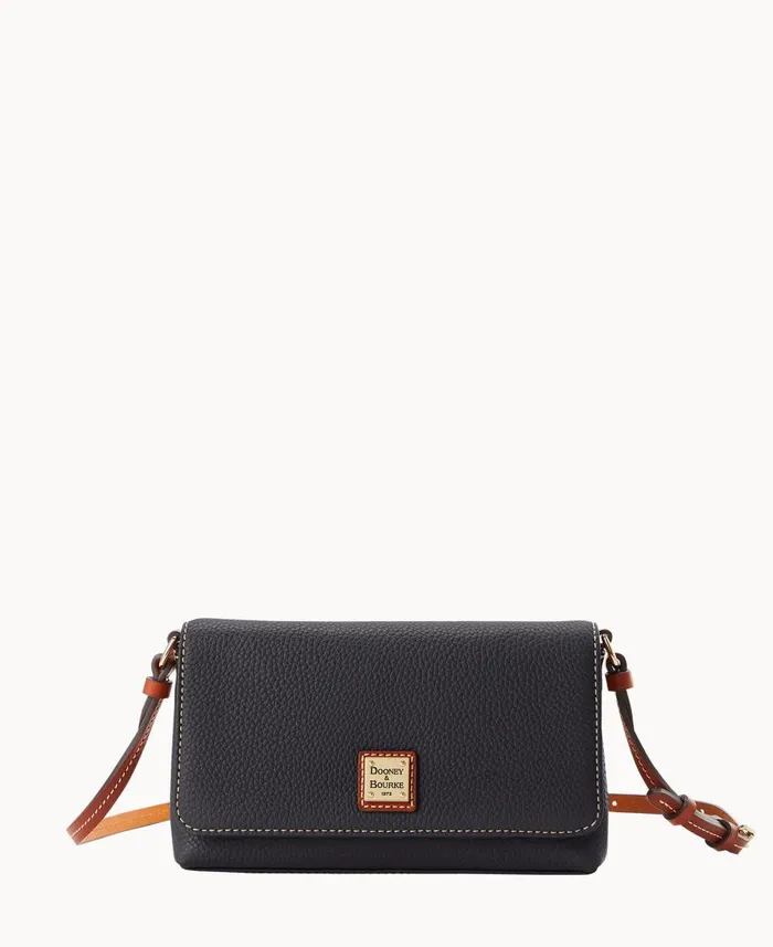 Dooney and Bourke Shoulder Bags Pebble Grain Becca Crossbody Black 8211 WomenMen Dooney and Bourke Shoulder Bags Pebble Grain Becca Crossbody Black 8211 WomenMen