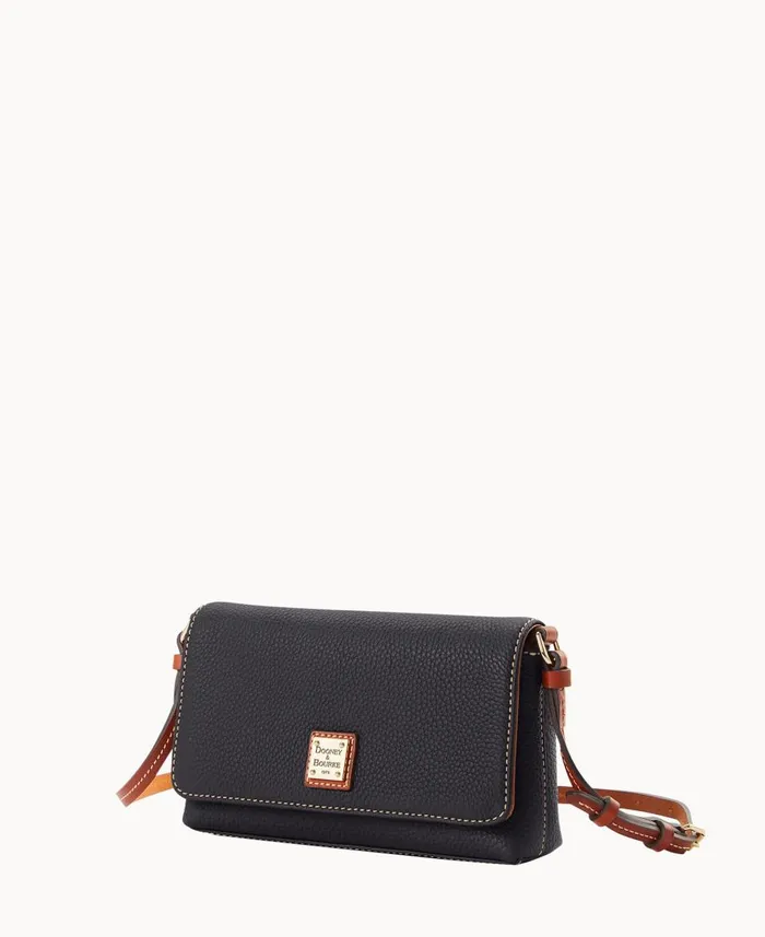 Dooney and Bourke Shoulder Bags Pebble Grain Becca Crossbody Black 8211 WomenMen Dooney and Bourke Shoulder Bags Pebble Grain Becca Crossbody Black 8211 WomenMen