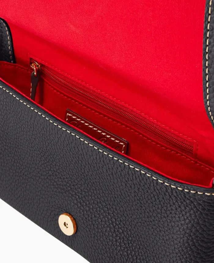 Dooney and Bourke Shoulder Bags Pebble Grain Becca Crossbody Black 8211 WomenMen Dooney and Bourke Shoulder Bags Pebble Grain Becca Crossbody Black 8211 WomenMen