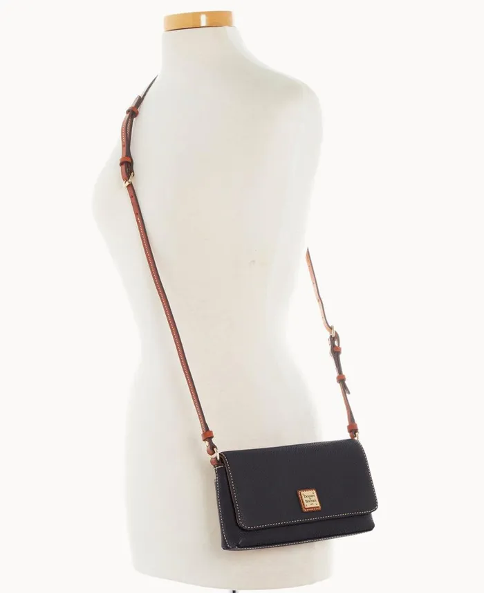Dooney and Bourke Shoulder Bags Pebble Grain Becca Crossbody Black 8211 WomenMen Dooney and Bourke Shoulder Bags Pebble Grain Becca Crossbody Black 8211 WomenMen
