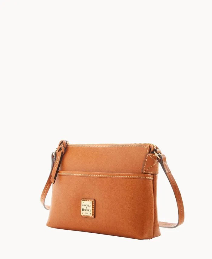Dooney and Bourke Shoulder Bags Saffiano Ginger Crossbody Natural 8211 WomenMen Dooney and Bourke Shoulder Bags Saffiano Ginger Crossbody Natural 8211 WomenMen