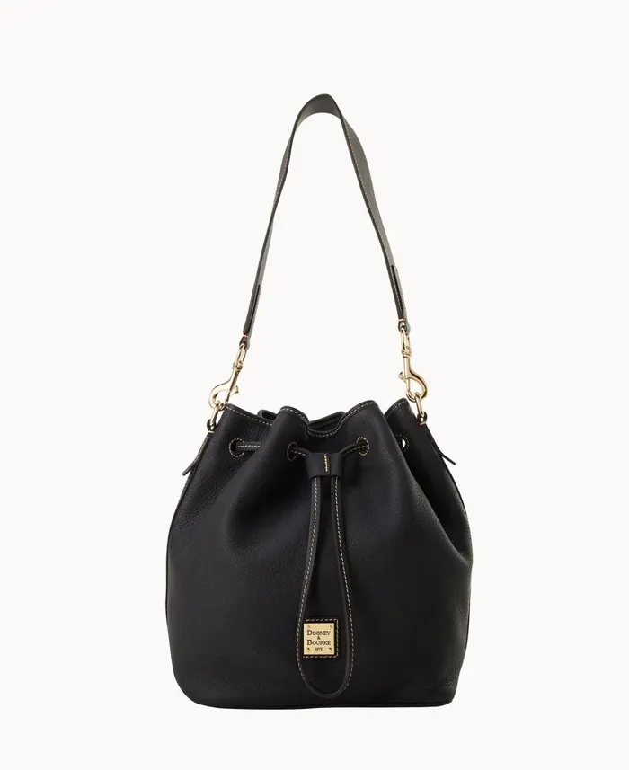 Dooney and Bourke Shoulder Bags Sorrento Drawstring Black 8211 WomenMen