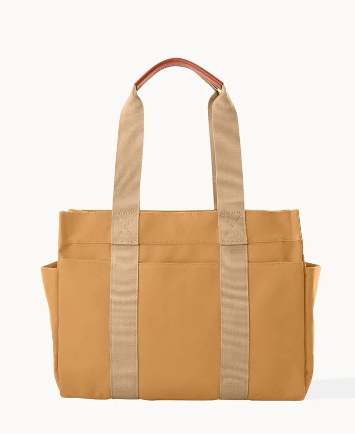 Dooney and Bourke Totes Canvas Tote 40 Beige 8211 WomenMen